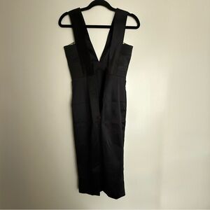 Just Cavalli Black low slit Dress